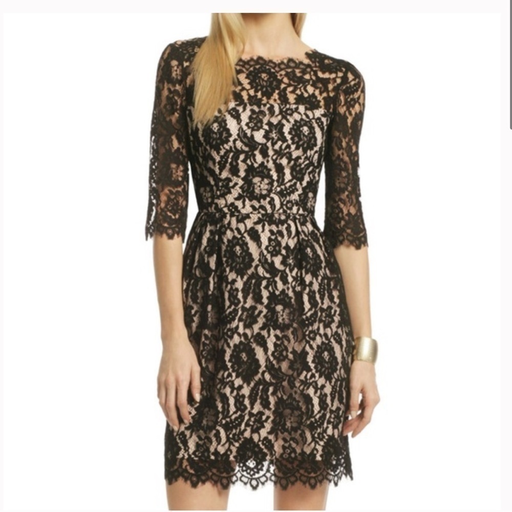 Milly of New York Sara Lace Shift Dress.